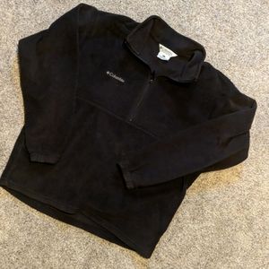 Men's Fleece Columbia Half Zip Pullover